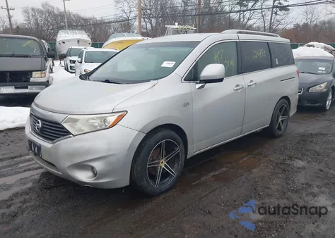 2012 Nissan Quest S from USA, damaged, VIN JN8AE2KP3C9031209